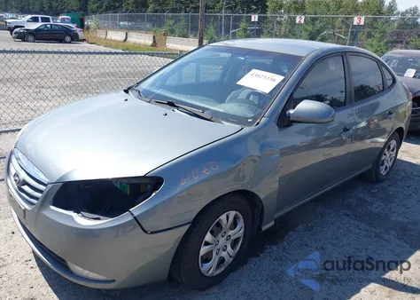 2010 Hyundai Elantra Gls z USA, uszkodzony, nr VIN KMHDU4AD4AU938541